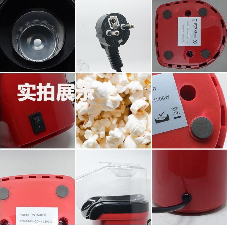 Mini Popcorn Maker Nostalgic Air Popcorn Machine Household Popcorn Popper Electric mini popcorn makers