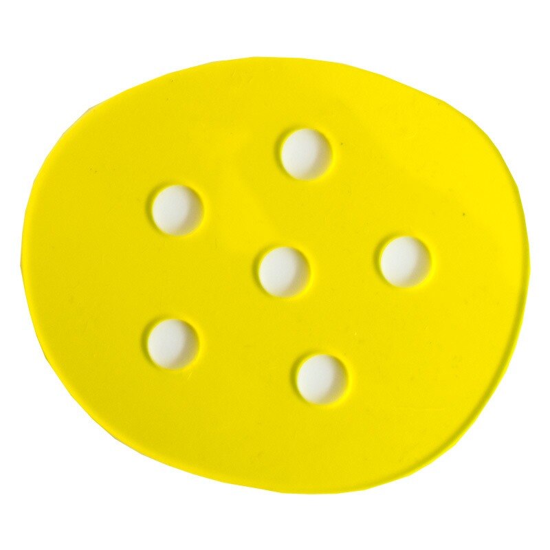 Posavasos acrílico transparente de estilo coreano, posavasos Multicolor con de flores, frutas y animales, herramientas de cocina y hogar, 1 Uds.: 6