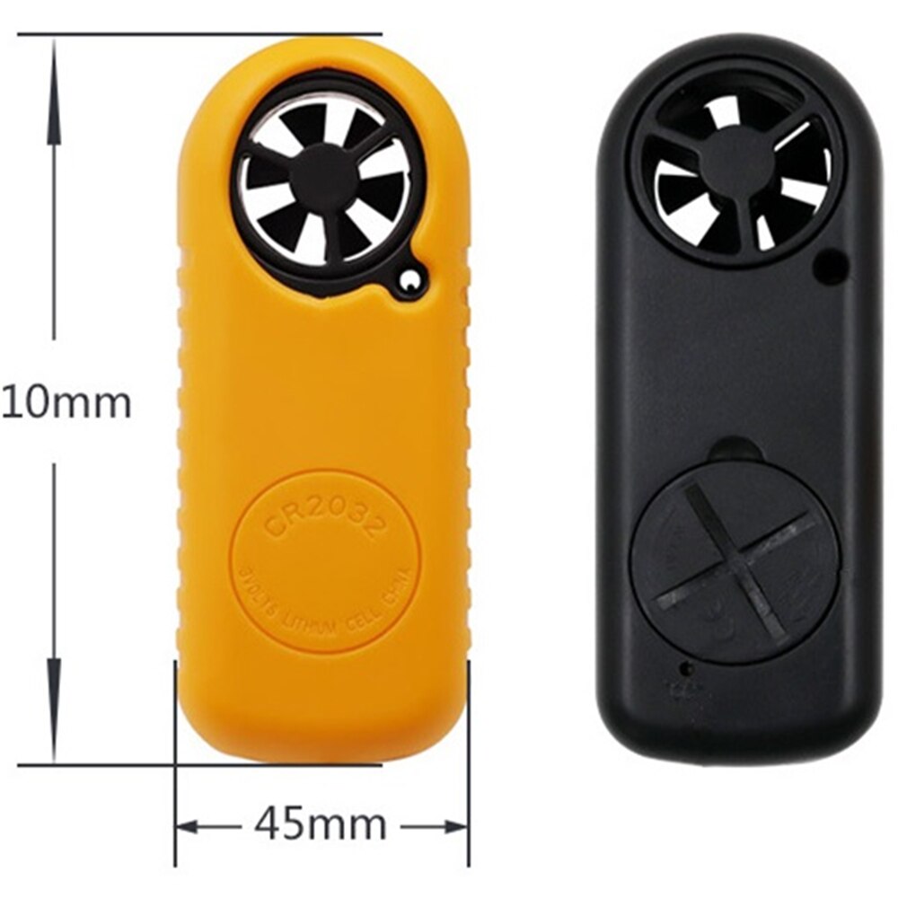 Digital Anemometer Mini Wind Speed Gauge Air Velocity Airflow Meter GM816 0-30m/s -10~45C with LCD Back-light Display