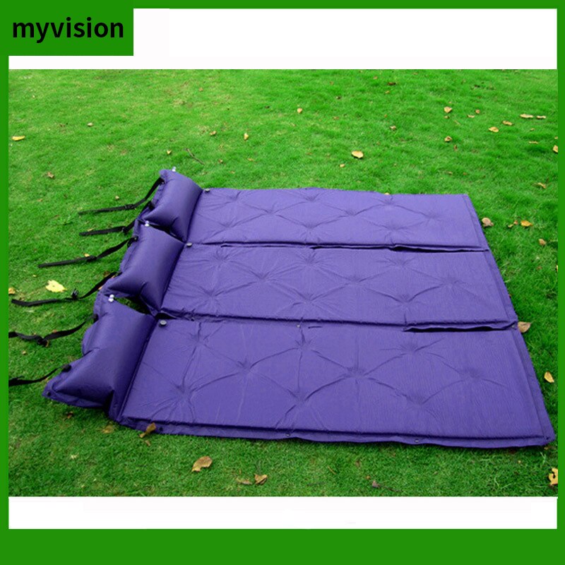 Myvision udendørs automatisk oppustelig pude udendørs telt campingmåtter oppustelig seng madras 2 farver er tilgængelige