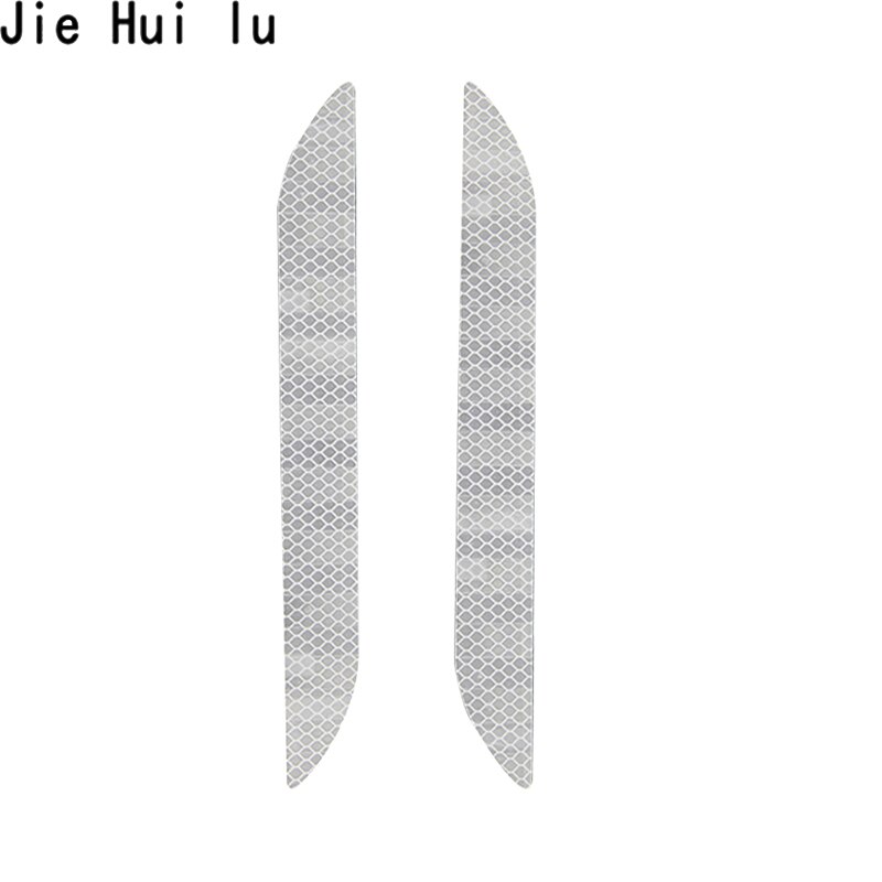 Car Reflector Sticker Car Exterior Accessories Adhesive Bumper Reflective Tape Reflex Exterior Warning Strip Protect Car Body