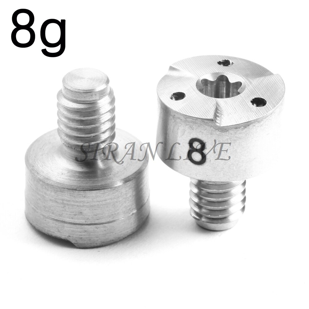 Golf Weight 6g/8g/10g/12g/14g/16g/18g Screw Replacement for Callaway Mavrik , Epic Flash Driver Fariway Wood Head: 8g