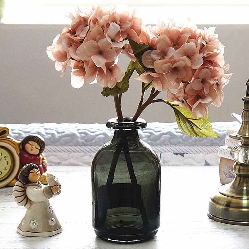 Kunstbloemen Zijden Hortensia Bruid Boeket Bruiloft Thuis Nieuwjaar Decoratie Accessoires Voor Vaas Bloemstuk