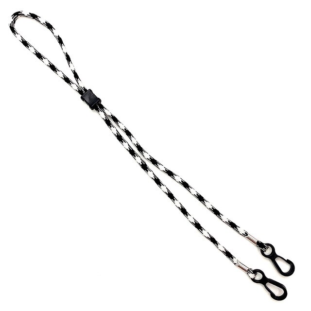 Masque facial réglable, Extension de lanière de lunettes, confortable, porte-chaîne, cintre de cou, femmes hommes: L