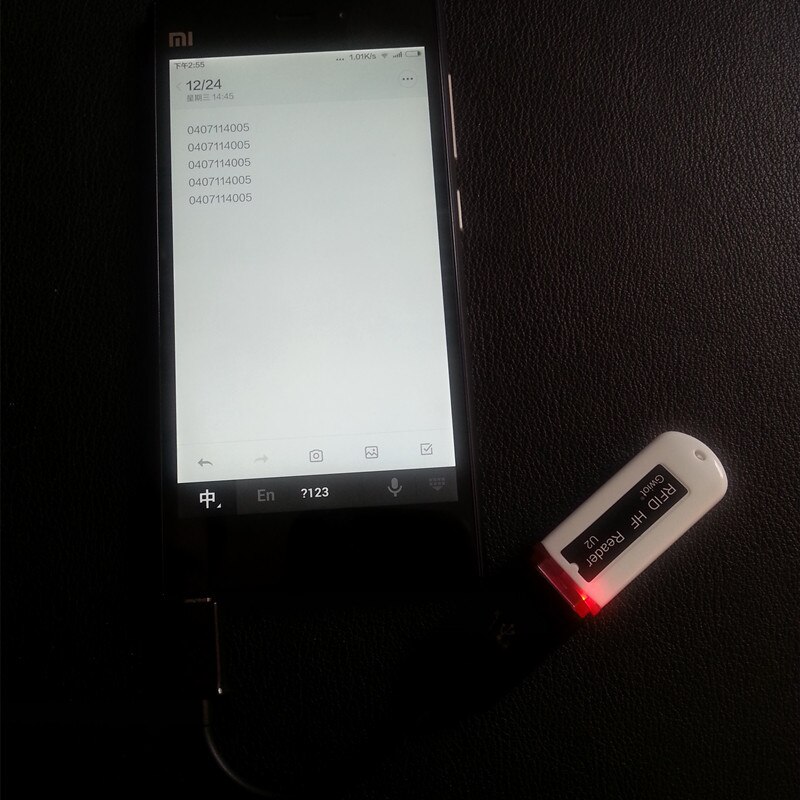 U2-U Disk IC UVC Card Reader RFID HF Reader