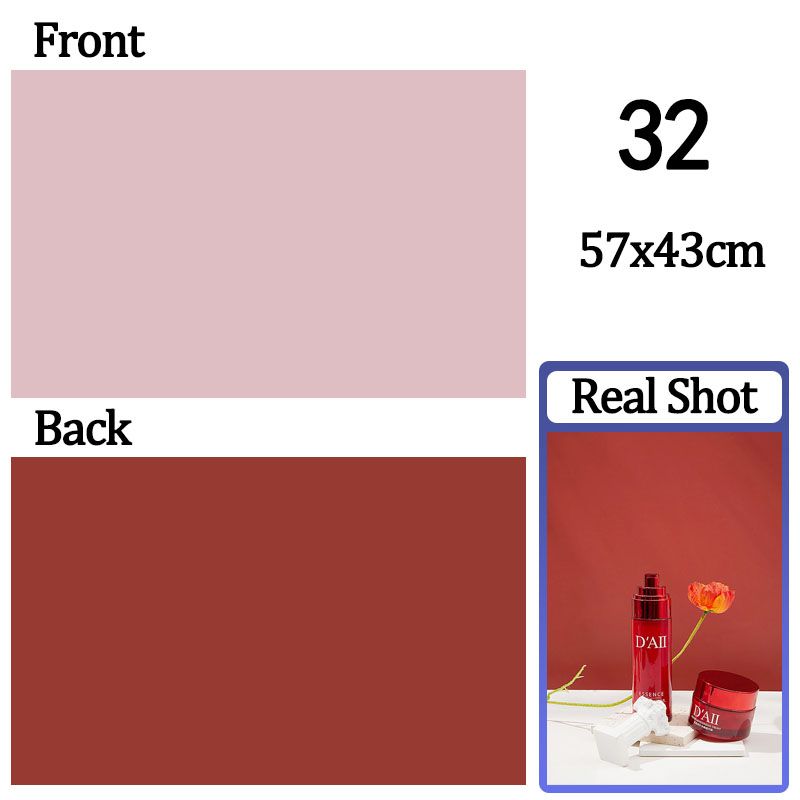 Cenários fotográficos papel de parede 57*43cm 2 lados cor sólida fundo adereços de papel para estúdio fotográfico produto de sessão cosméticos: Amarelo brilhante