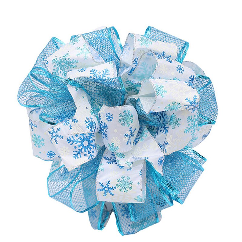 Kerstboomtop strikvormige ornamenten huis speciale kerstfeestdecoraties  p7 ding