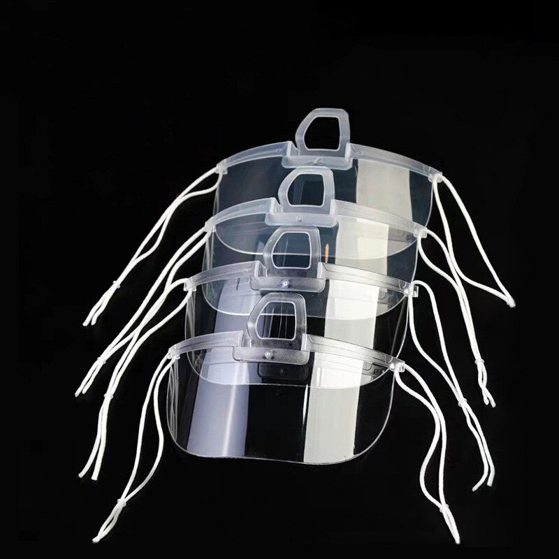 1/5 stücke Transparente Masken dauerhaft Anti Nebel Gastronomie Lebensmittel Hotel Koch Kellner Kunststoff Küche Restaurant Masken Küche Werkzeuge