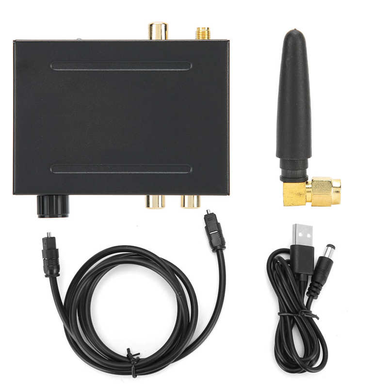 Bluetooth 5.0 192Khz Digitaal Naar Analoog Optische Coaxiale 3.5 Rca L/R Geluid Kanaals 16-Bit Audio decoder