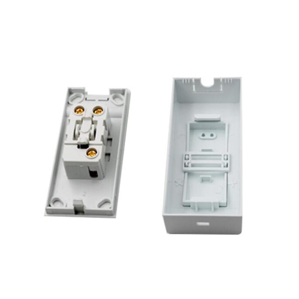 Narrow Exit Button NO/NC/COM Wall Mount Exit Button Push Door Release Exit Button Switch For Access Control System