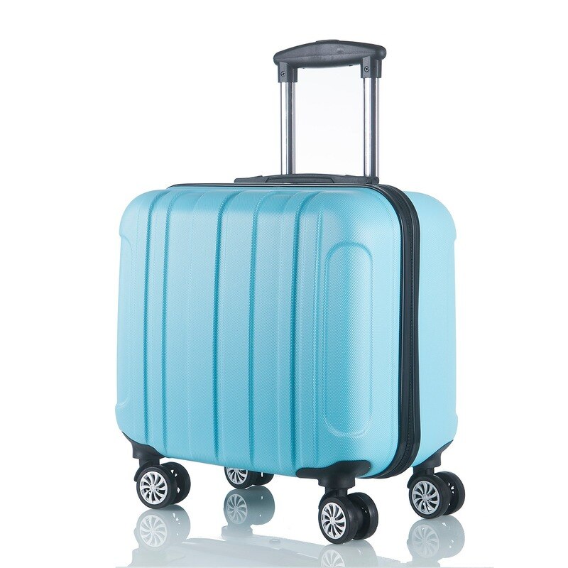 Business Zakenreis Kleine Koffer 16 Inches Stewardess Cabine Universele Wiel 17 Inches Trolley Case Unisex Wachtwoord