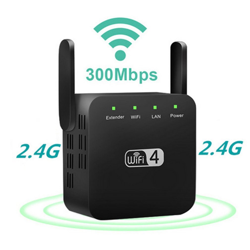 300Mbps 2.4Ghz Wireless WiFi Repeater Router Long Range Extender Signal Booster WiFi Repeater Long Range Extender