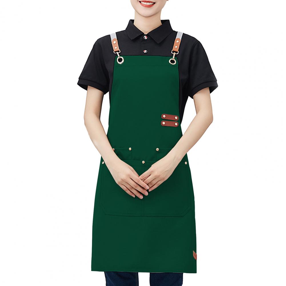 Dicke wasserdichte Schürze für Männer und Frauen, Anti-Fett, schmutzabweisende Kochschürze für Chefkoch, Café, Einkaufen, Kellner, Grill, Küche: transparent