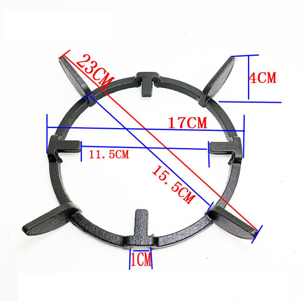 Universal Cast Iron Wok Pan Support Rack Stand For Burners Gas Hobs & Cookers Wok Rack fit most Hobs wok stand