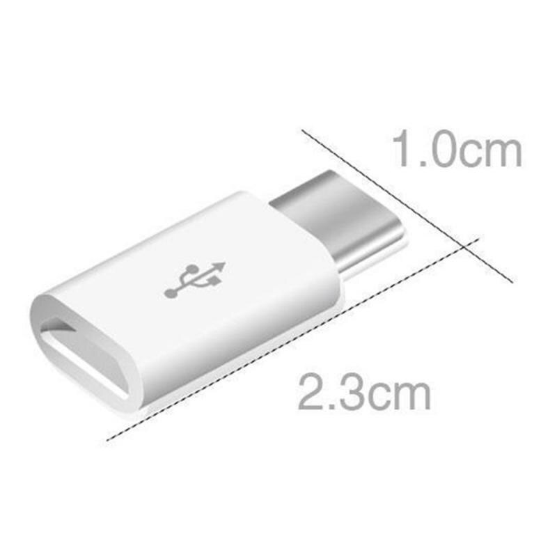 5PCS Mobile Phone Adapter Micro USB To USB C Adapter Microusb Connector For Xiaomi For Huawei For Samsung Adapter Accessories