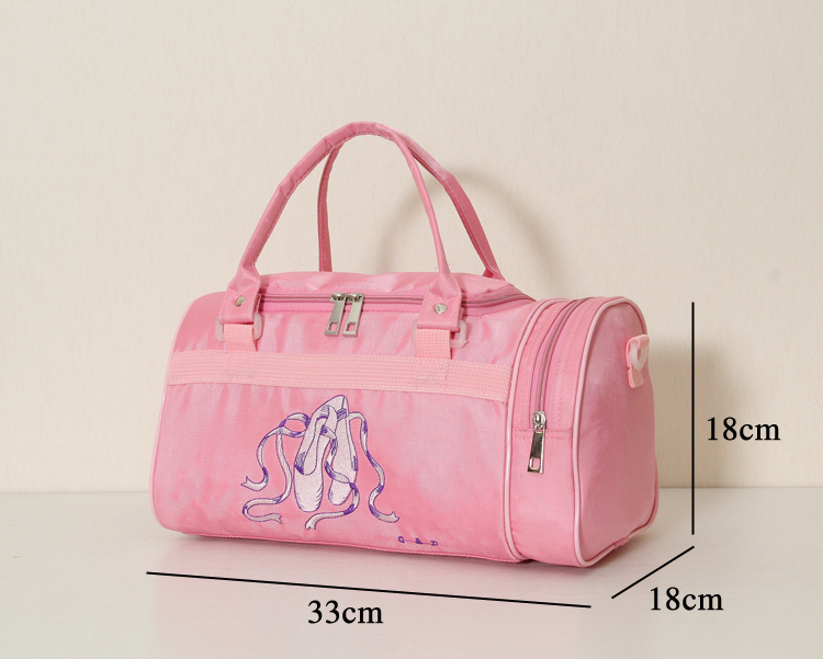 Mochilas de Ballet de color rosa para mujeres y chicas, mochila de Ballet para chicas, paquete de bailarinas, paquete de barriles de bebé, bolsa de Ballet, bolso: Rosa