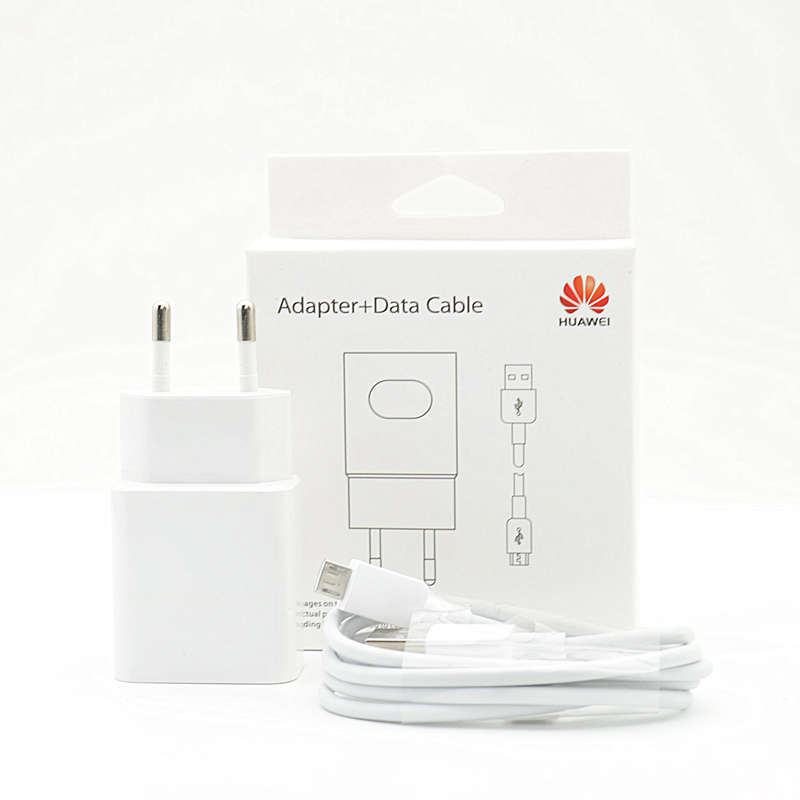 Huawei 9V2A Eu/Us Fast Charger QC2.0 Quick Fast Charge Adapter Type C/Micro Usb Kabel Voor Mate 7 8 10Lite P8 9 10Lite Honor 8: With Package / EUx USB B Cable
