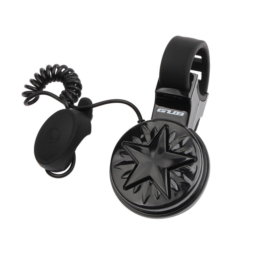 GUB-timbre eléctrico recargable por USB para bicicleta, bocina de bajo ruido, resistente al agua, 4 efectos de sonido, para motocicleta