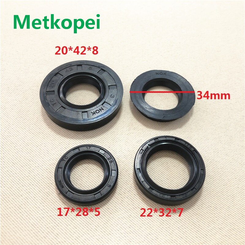 Motoröldichtungssatz für Roller Minarelli JOG50 3KJ 1E40QMB Keeway Hurricane Focus F-act Matrix Vento ZIP Triton 50 SKIF JOG 50