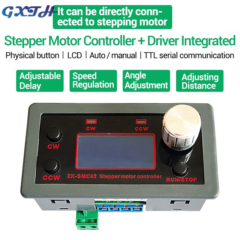 DC5-30V 4A Drive Integrated 42 57 Stepper Motor Forward And Reverse Control Drive Angle Pulse Speed PLC Serial Communication