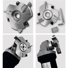 80-90mm Power Wood Carving Angle Grinder Cutter Tool Attachment Angle Grinder For Woodworking Carving Grinding Disc