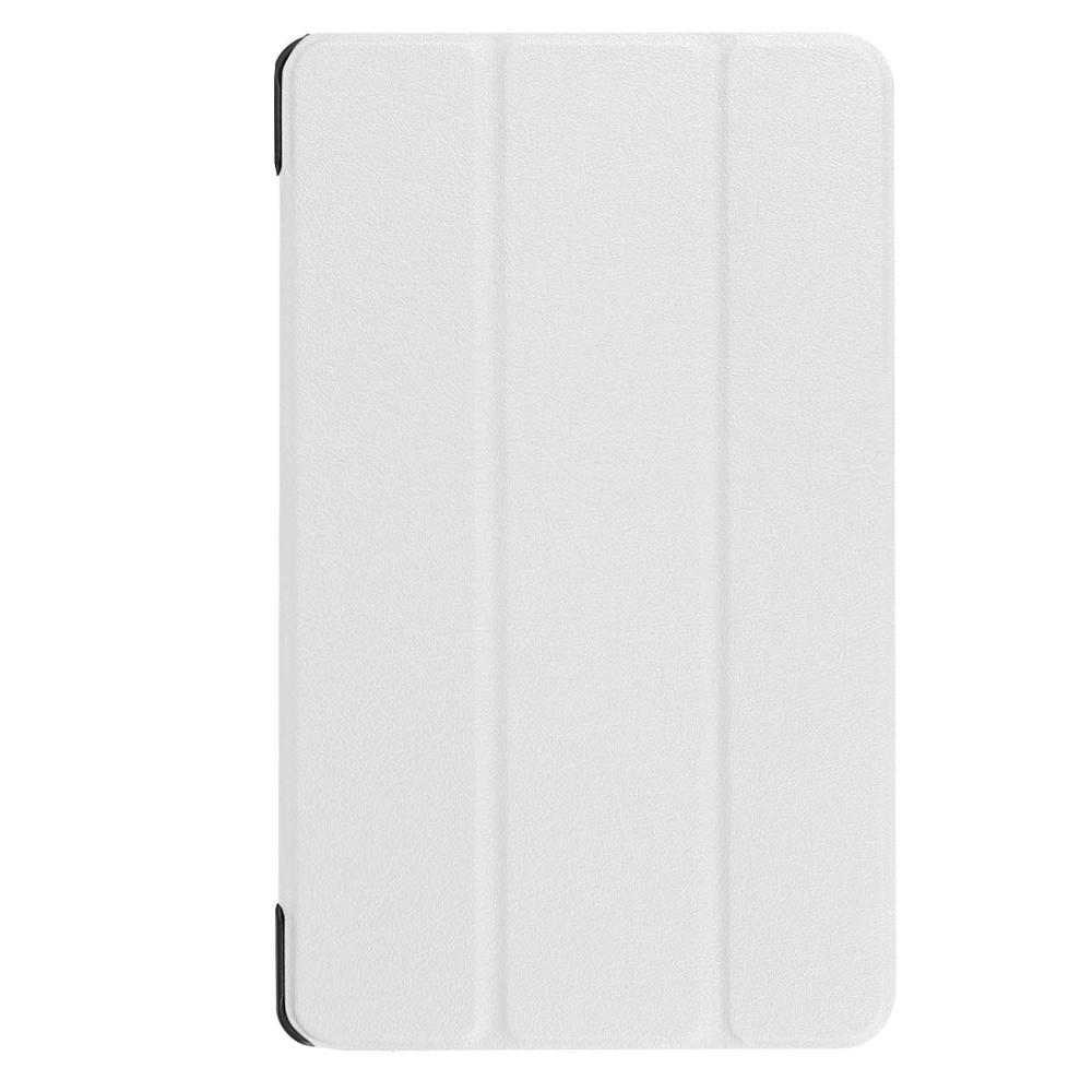 Tablet Case For Samsung Galaxy Tab S2 9.7 inch T810 T813 T815C T819C Smart Case 3 Folding Stand Auto Sleep/Wake Back Cover: White