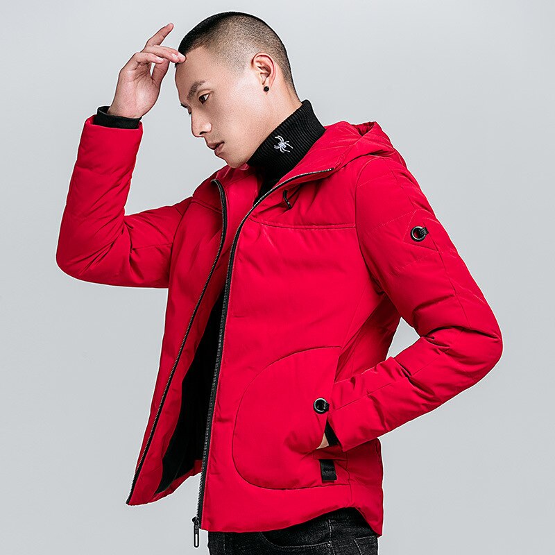 Heren winterjassen en -mantels casual heren parka's katoenen gewatteerde buitenjas nxp 24