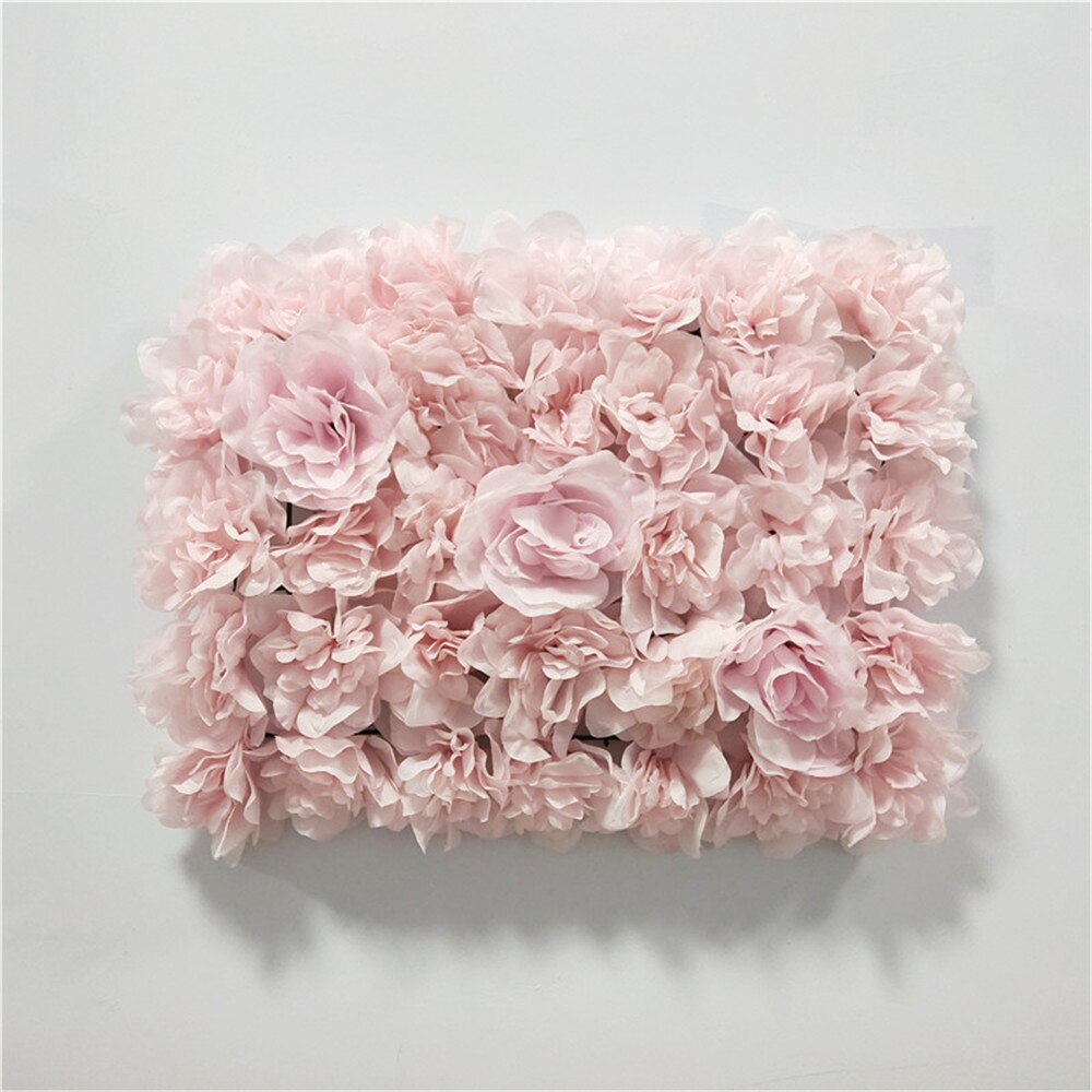 40*30cm Artificial Flower Wall Decor Wedding Backdrop Party Event Birthday Scene DIY Silk Rose Flowers: C4