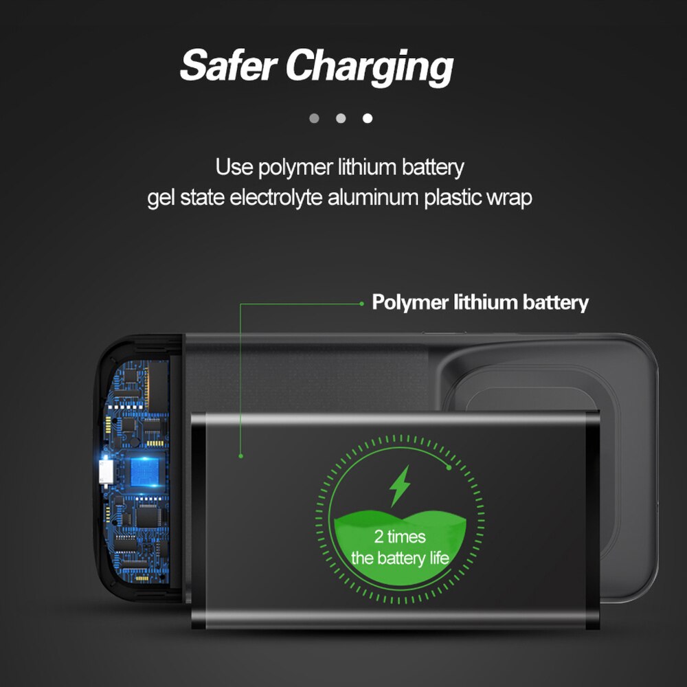 TOPZERO Batterie fallen Für Samsung Galaxis S8 S9 Hinweis 9 10 Plus tragbar Ladung Batterie Externe fallen Für Samsung Hinweis 9 Plus