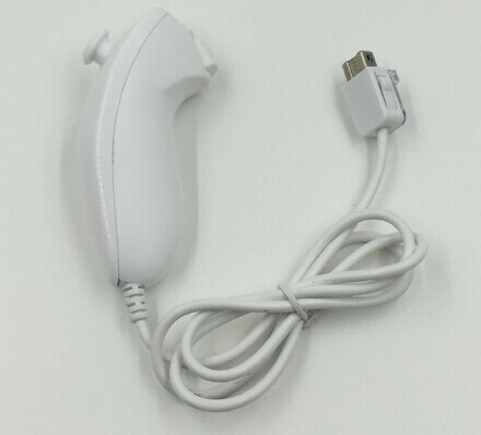 Black color NUNCHUCK NUNCHUK CONTROLLER REMOTE FOR NINTENDO Wii black nunchunk remote controller