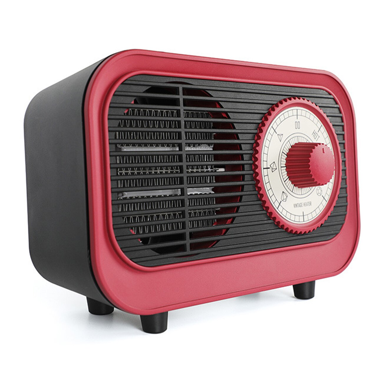 Electric Heater PTC Ceramic Mini Heater Overheat Protection Thermostat Control Tip-Over Protection Portable Office Home Heater