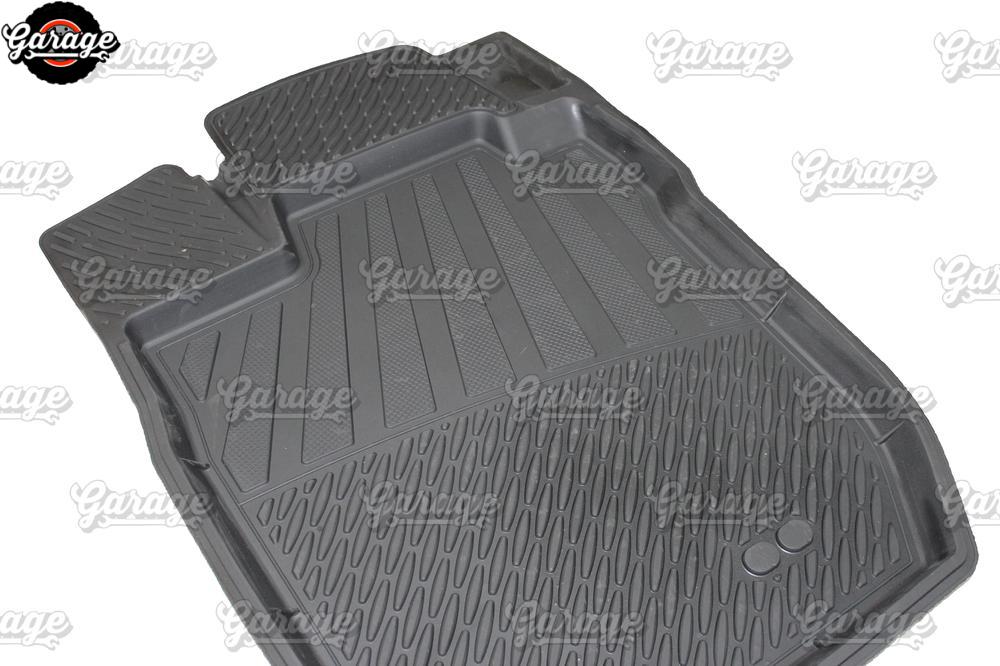 Car floor mats for Renault / Dacia Duster 4WD rubber 1 set / 4 pcs or 2 pcs accessories protect of carpet decoration