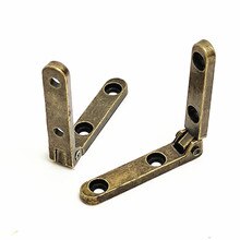 Furniture Hinge+Screw Support Hinge Mini Small Hinge Box Box Cosmetic Box Wooden Box Hardware Accessories Iron Hinge Packing Box