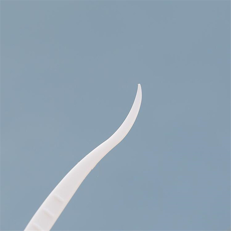 100pcs White Dental Floss Pick Tooth Cleaner Sticks Oral Hygiene Care Teeth Interdental Cleaning Flosser Toothpick Tool