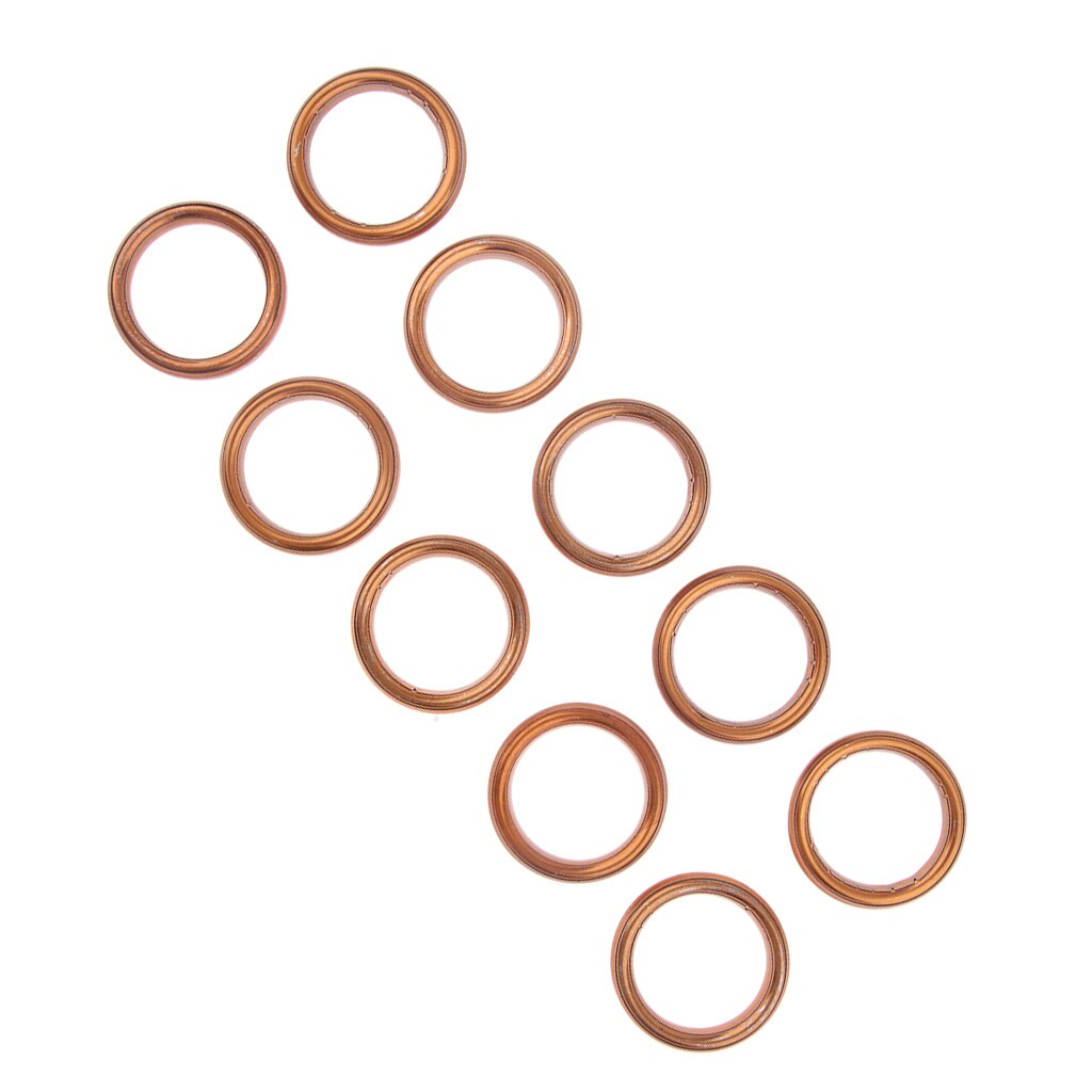 Motorbike Exhaust Pipe Muffler Gaskets Rings For JH70 Scooters