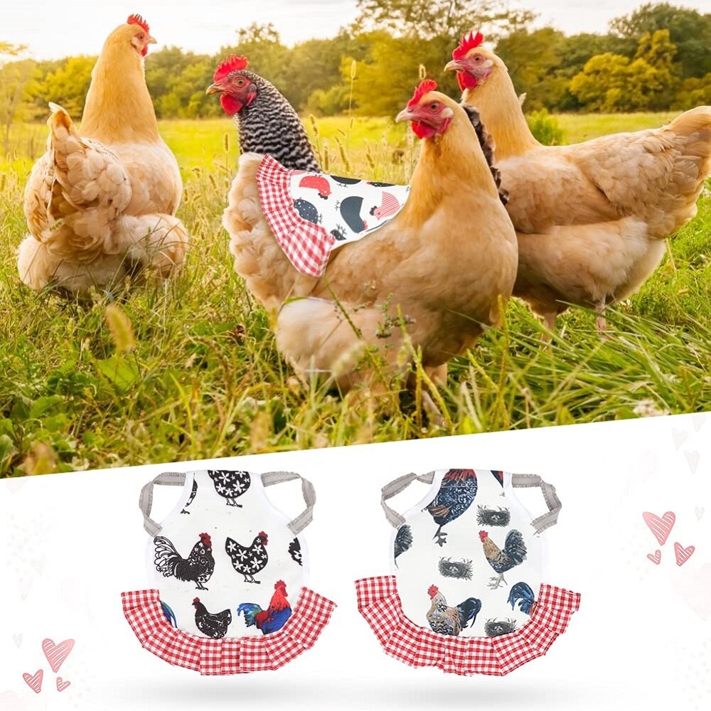 Chicken Duck Wings Back Protector Chicken Saddle Chicken Apron Perfection for Poultry Back and Wings Spring Protection Holder