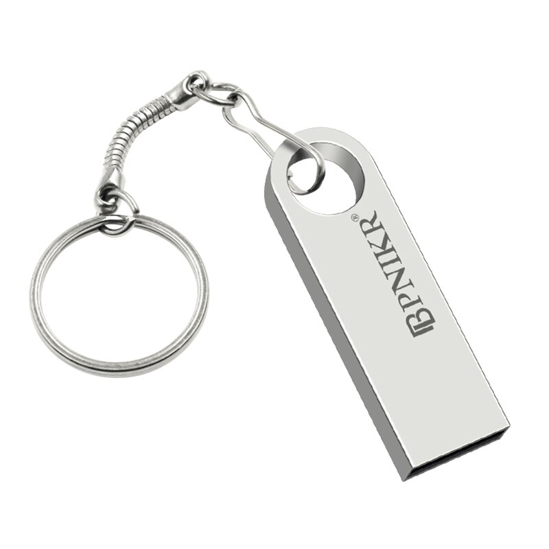 metall usb flash drive 64GB 32GB 16GB 8GB usb stick tragbare cle usb 128GB-stick USB-stick Speicher flash disk: 128GB / Silber