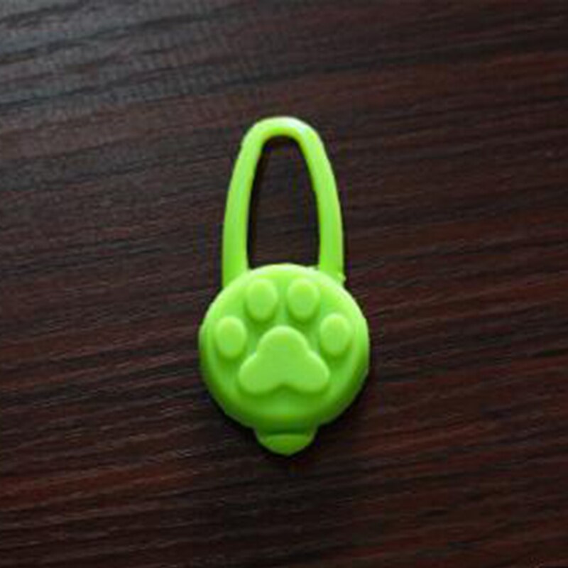 Pet Dog Night Led Zaklamp Hond Kat Kraag Gloeiende Hanger Veiligheid Pet Leads Ketting Lichtgevende Heldere Decoratie Halsbanden Voor Hond: Green
