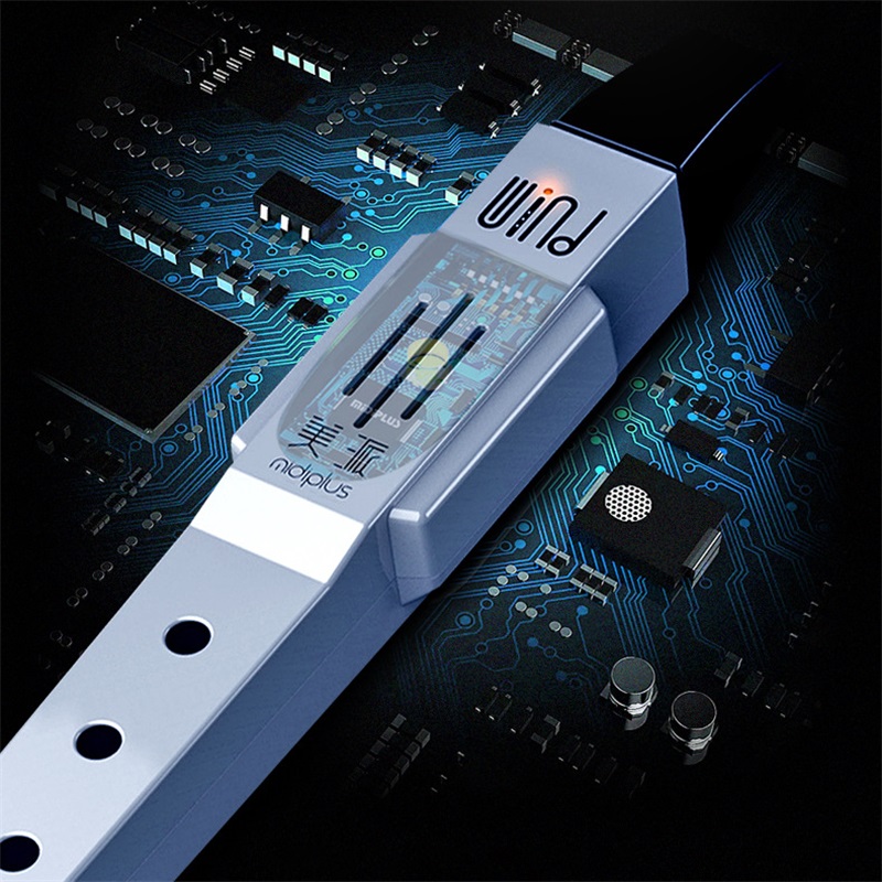 Instrumento de viento de saxofón de bolsillo, Mini instrumento de viento electrónico Digital para imitación de varios sonidos de instrumentos musicales