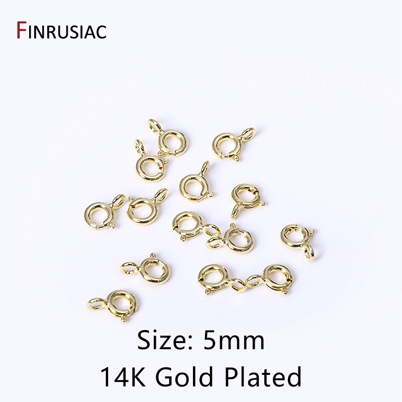 14k/18k verguld messing 10mm 12mm kreeft sluitingen voor sieraden maken, handgemaakte DIY sieraden ketting accessoires