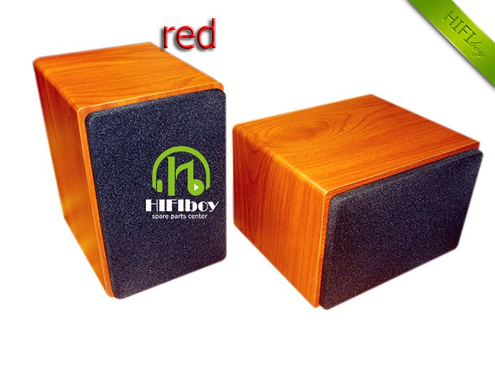 HIFivv audio 2 stks Bluetooth Speaker 3 inch Full Range Speaker 4ohm 15 w audio 3 inch speaker: deep red