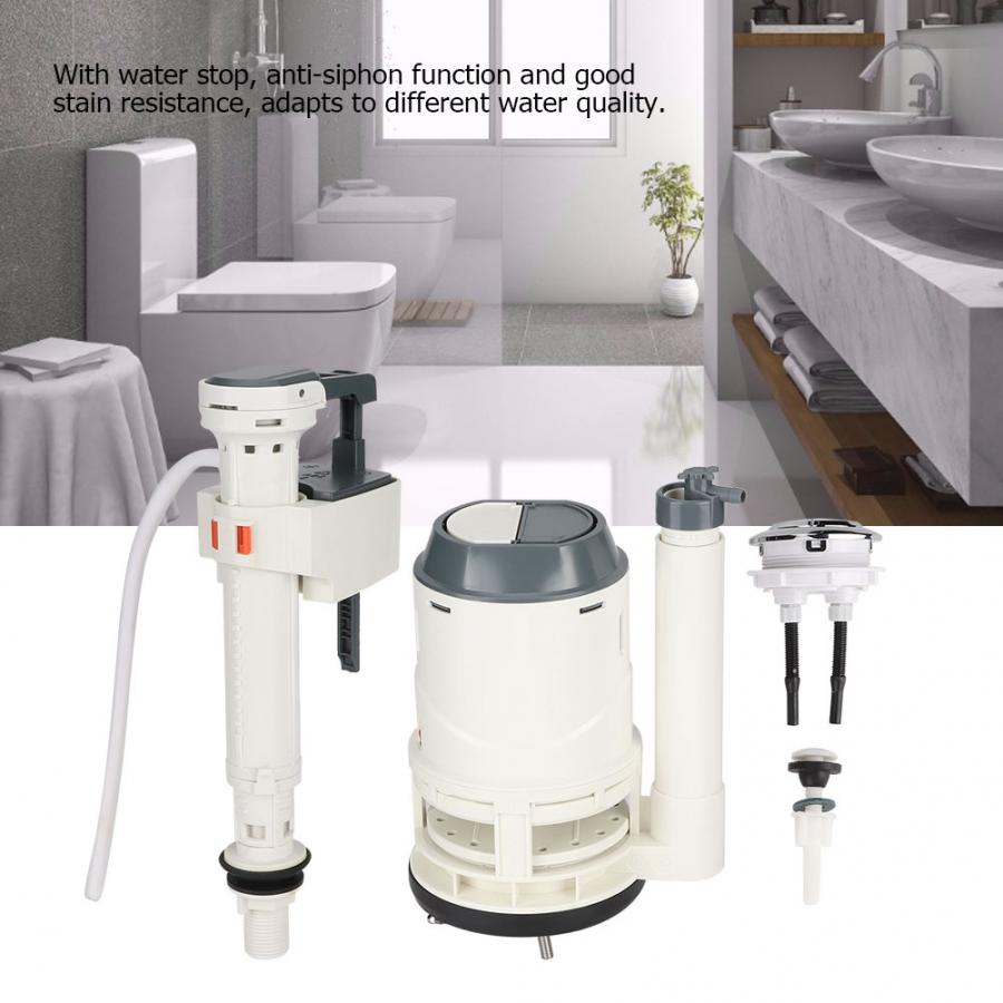 Stor diameter avløp toalett fylleventil sisterne vanntank armatur baderomsarmatur reservedeler toalett wc spyle tilbehør