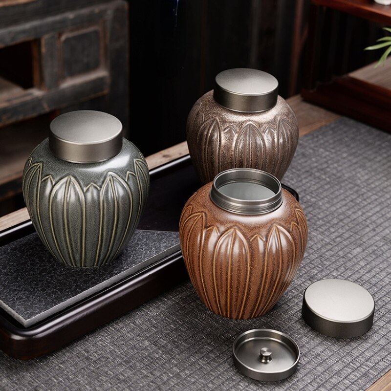 Large Cremation Urns for Human Ashes Pet Ceramic Urn Funeral Container for Ashes Small Animal Urn Keepsake Sealed Coffin Box