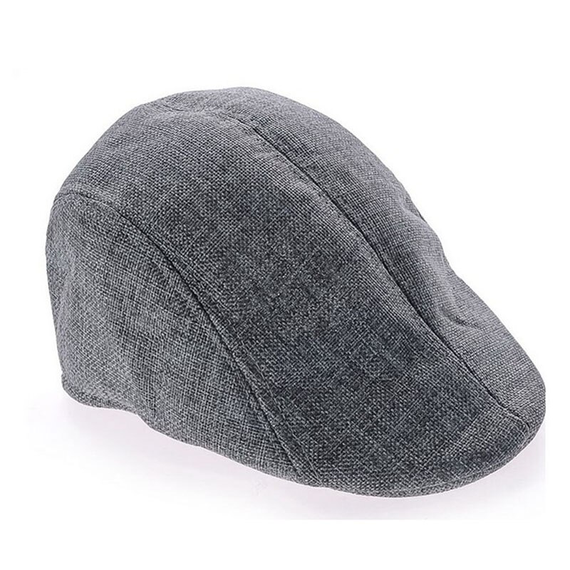 Duckbill Cap Ivy Cap Driving Sun Flat Cabbie Newsboy Hat Unisex Berets British duck tongue Beret: grey