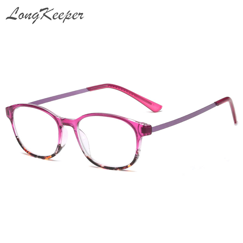 Floral Reading Glasses Frame Women Luxury Brand Stylish Ultralight Red Purple Eyeglasses Female Spectacles Diopter +1.0 to +3.5
