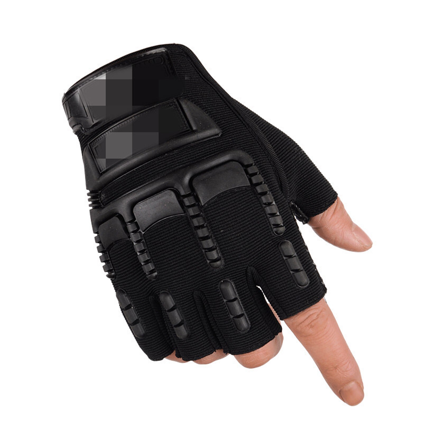 Nappaglo Mannen Klassieke Vingerloze Handschoenen Geïmporteerd Lamsleer Zijde Voering Half Vinger Rijden Fietsen Outdoor Handschoenen