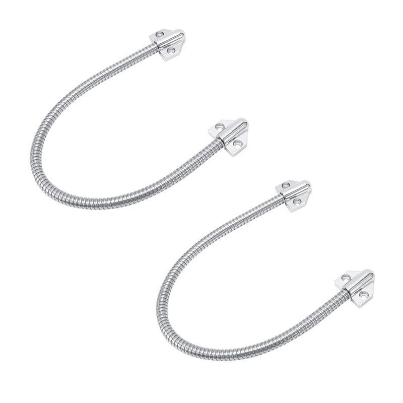 2Pcs Door Loop Cable Wire Cable Protector Power Transfer Door Loop For Exposed Mortise Mounting Protect Wire Cable: Default Title