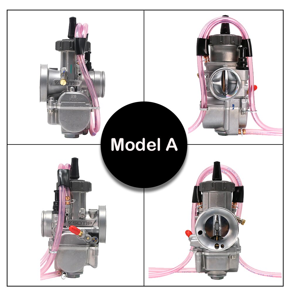 Zsdtrp pwk keihin 28 30 32 34 mm karburator til motorcykel atv buggy quad go kart snavs pit cykel jet båd fit  on 2t 4t moto
