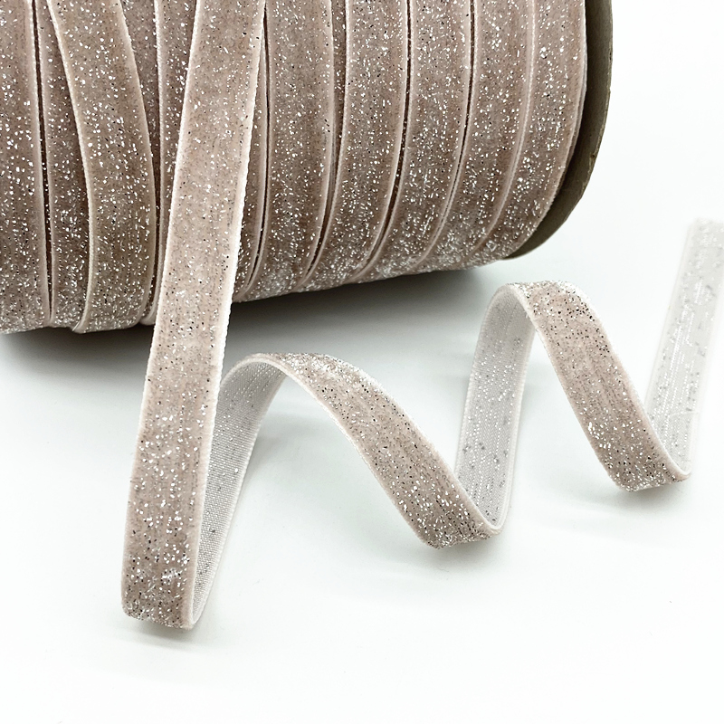 16 Kleuren 10Mm Goud En Zilver Draad Fluwelen Lint Bruiloft Feest Decoratie Handgemaakte Geschenkverpakking Haar Strik Diy