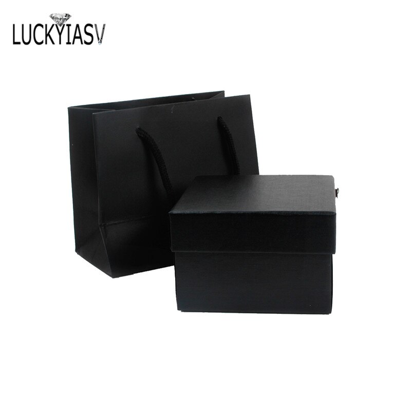 Fluga förvaringsbox herr slips box svart klänning herr slips förpackning box slips box för slips